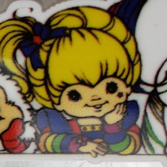 🌈 Homemade Rainbow Brite hairclips - Picture 6 of 10